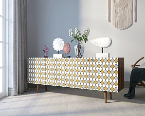 красивые Комод "Berber" удлиненный принт 22 арт BB11/Print_22