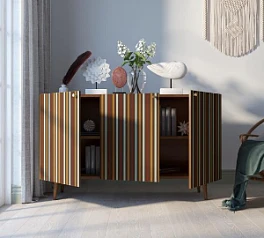 купить Комод "Berber" три дверки 20 принт арт BB01/Print_20