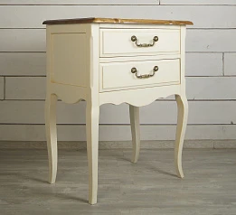 фото Прикроватная тумба "Leontina" на 2 ящика арт ST9306