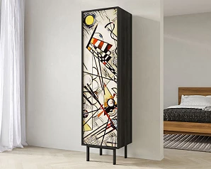 заказать Шкаф c одной дверкой "Emerson" by Kandinsky арт EM101/Print_01