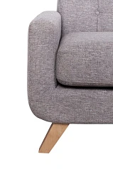 купить красивый Диван скандинавский на ножках Uter серый в интернет-магазине