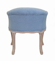 Низкое кресло ретро Kandy Light Blue на заказ