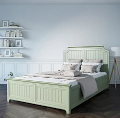 фото Кровать "Olivia" 160х200 арт GA3001/16 в интерьере