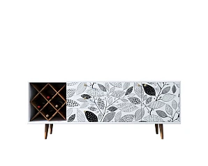 купить Комод "Berber" удлиненный с бутылочницей 9 принт арт BB15/Print_09