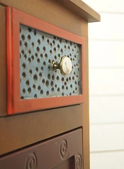 купить красивые Вертикальная тумба "Gouache Birch" арт M20006ETG/1, разноцветная