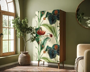 купить стильный Шкаф малый двухстворчатый "Berber" арт BB08/Print_55