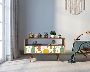 заказать стильные Консоль "Berber" с двумя ящиками принт 30 арт BB22/Print_30