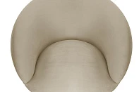 стильное Мягкое кресло для гостиниц Small Benee Taupe
