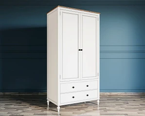 заказать Шкаф двухстворчатый "Odri" с ящиками арт od2127KR в интернет-магазине