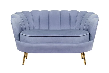 заказать Диван ракушка Pearl Double Blue