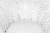 Низкое кресло ракушка Pearl White на заказ