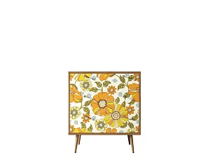 купить Комод "Berber" три ящика 47 принт арт BB40/Print_47 в интернет-магазине