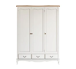 красивые Шкаф Leontina для одежды трехстворчатый с ящиками арт ST9327KR/3 на заказ