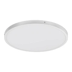 фото 97263 Светодиодный накладной светильник FUEVA 1, 25W(LED), 2500lm, ?400, H30, алюминий, cеребряный/пла в интерьере