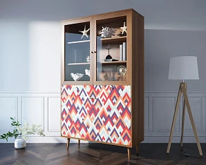 Буфет "Berber" принт 2 арт BB07/Print_02 в интерьере