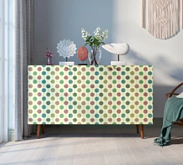 красивые Комод "Berber" три дверки 24 принт арт BB01/Print_24 на заказ