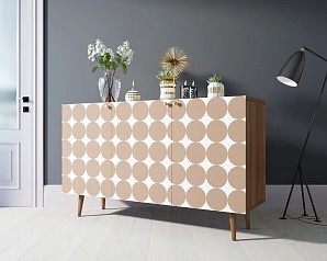 красивые Комод "Berber" три дверки 17 принт арт BB01/Print_17