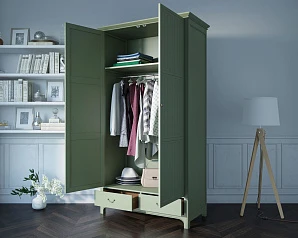 Двухстворчатый шкаф "Olivia"  арт GA2004