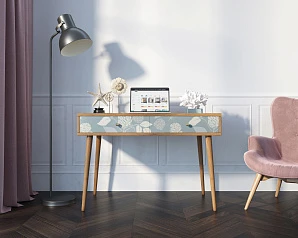 купить Стол рабочий "Berber" малый принт 39 арт BB32/Print_39 в интернет-магазине