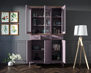 купить Буфет "Leontina Lavanda" трехстворчатый арт ST9344/2L в интернет-магазине