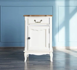 заказать Прикроватная тумба "Leontina" с ящиком и дверцей арт ST9323 в интернет-магазине