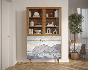 фото Буфет "Berber" принт 51 арт BB07/Print_51