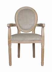 заказать Мягкий стул с подлокотниками Volker Arm Grey