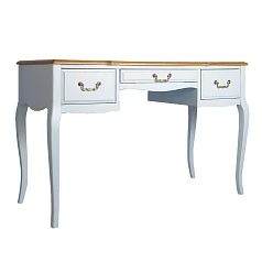 фото Стол письменный "Leontina Blue" арт ST9347B в интерьере