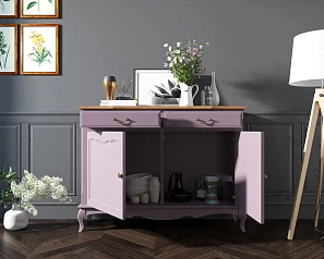 фото Комод "Leontina Lavanda" с ящиками арт ST9329L в интерьере