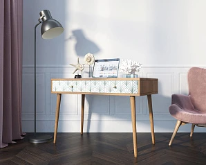 купить красивый Стол рабочий "Berber" малый принт 38 арт BB32/Print_38