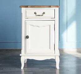 заказать Прикроватная тумба "Leontina" с ящиком и дверцей арт ST9323 в интернет-магазине