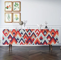 купить Комод "Berber" удлиненный принт 2 арт BB11/Print_02 в интернет-магазине