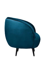 купить Мягкое кресло Small Benee Izumrud на черных ножках