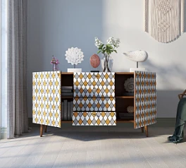 заказать стильные Комод "Berber" с ящиками 22 принт арт BB14/Print_22
