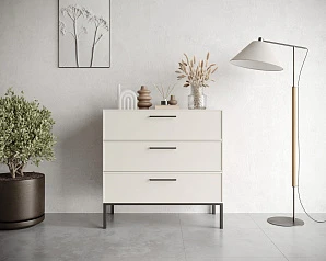 купить Комод с тремя ящиками "Nicole" NLN12 в интернет-магазине