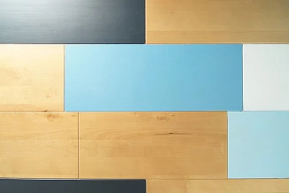 красивые Стол "Aquarelle Birch" светлый арт RE-21ETG/2 на заказ