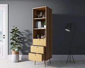 купить Стеллаж с ящиками "Berber" принт 43 арт BB45/Print_43 в интернет-магазине