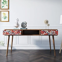 фото Стол рабочий "Berber" принт 2 арт BB18/Print_02 в интерьере