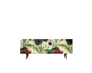 Комод "Berber" удлиненный арт BB11/Print_55 в интерьере