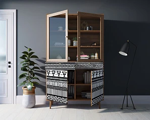 стильный Буфет "Berber" принт 19 арт BB07/Print_19 на заказ