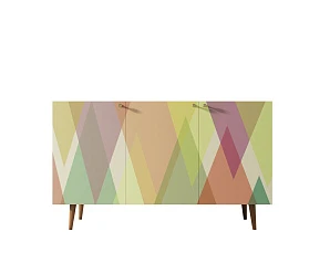купить стильные Комод "Berber" три дверки 16 принт арт BB01/Print_16