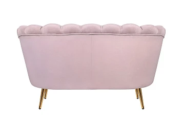 Диван ракушка Pearl Double Pink