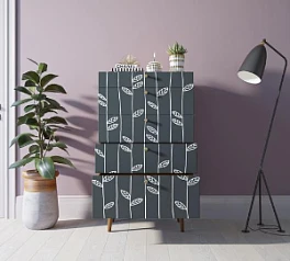 купить стильные Комод высокий "Berber" принт 18 арт BB10/Print_18 в интернет-магазине