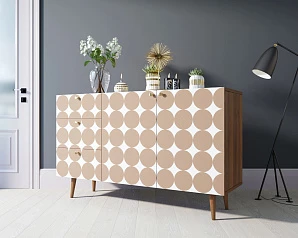 Комод "Berber" с двумя дверками и ящиками принт 17 арт BB17/Print_17 в интернет-магазине