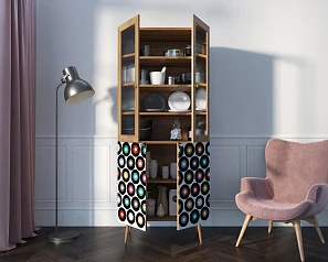 Буфет "Berber" малый принт 37 арт BB30/Print_37 в интернет-магазине