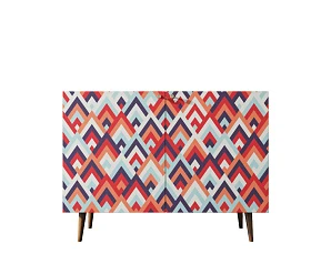 заказать стильные Комод "Berber" две дверки 2 принт арт BB04/Print_02