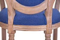 купить красивый Мягкий стул с подлокотниками Volker Arm Original Blue в интернет-магазине