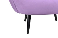 Мягкое кресло Benee Purple на черных ножках в интернет-магазине