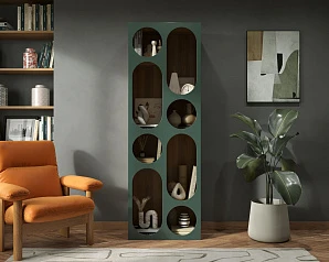 красивый Стеллаж узкий ROSA арт. R15 на заказ