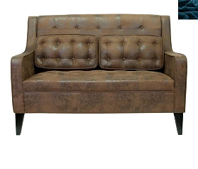 красивые Прямой двухместный диван Hublon цвет синий